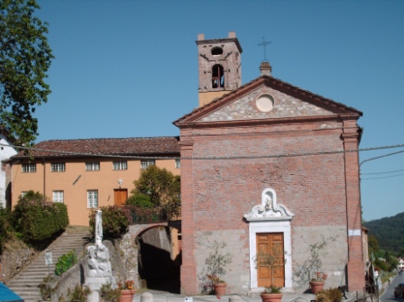 The ancient church of the medieval hospital of S.Michele