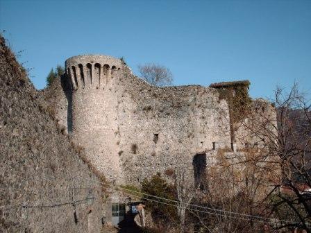The fortress of Castiglione Garfagnana