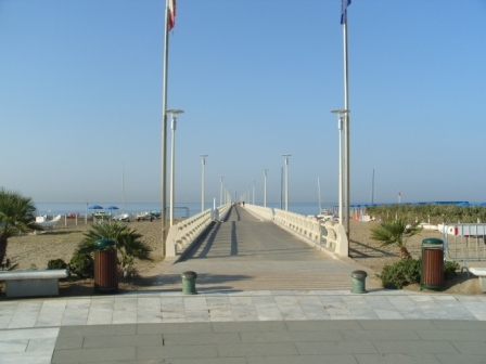 Il pontile di Forte dei Marmi