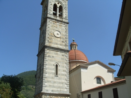 La chiesa di Bozzano