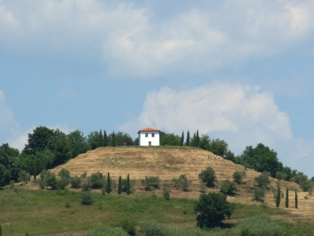 La Torretta, il punto dove sorgeva il castello di Porcari