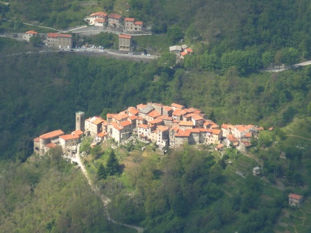 Pruno, visto dal Monte Forato