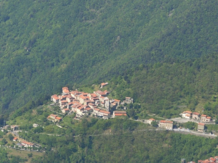 Volegno, visto dal Monte Forato