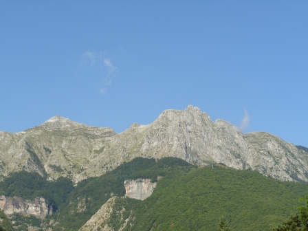 Le vette Apuane del Sumbra e del Roccandagia