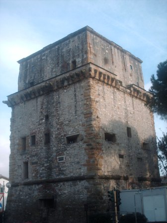 The ancient tower of Viareggio