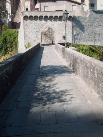 Bridge S.Lucia built by Castruccio Castracane (noble of Lucca)
