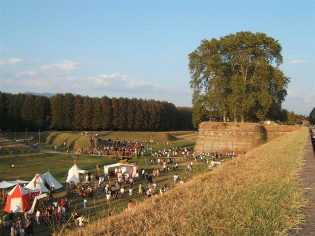 L'accampamento di mattina
