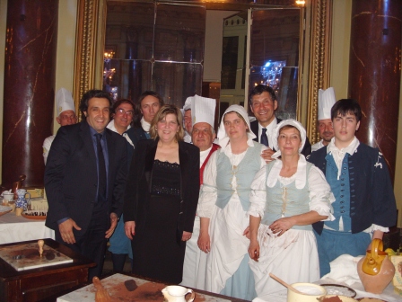 I Mestieranti dei Buonvisi insieme ad alcuni amici dell'Associazione